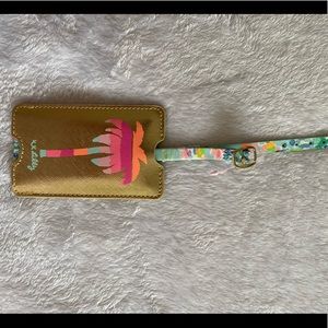 NWOT Lilly Pulitzer Catch the Wave Luggage Tag